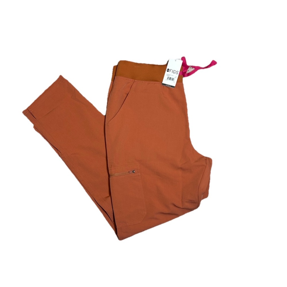 Figs NWT High Waisted Yola Terracotta Scrub Pants, Size Tall XL (XL/T)